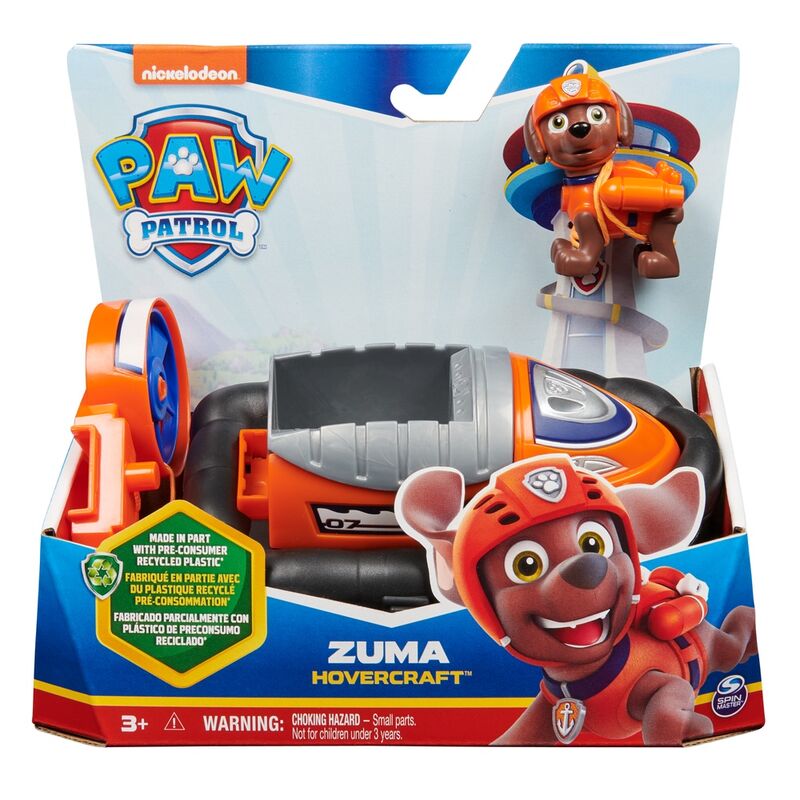 Vehiculo Clasico Sostenible Zuma Patrulla Canina Paw Patrol - Frikibase.com