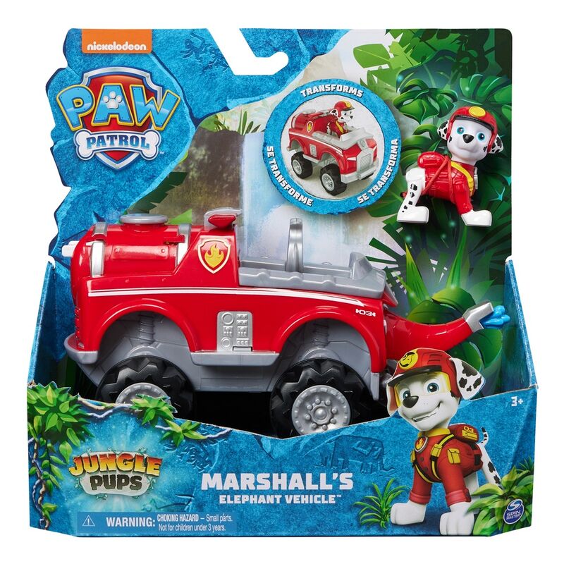 Vehiculo Marshall Jungle Pups Patrulla Canina Paw Patrol - Frikibase.com