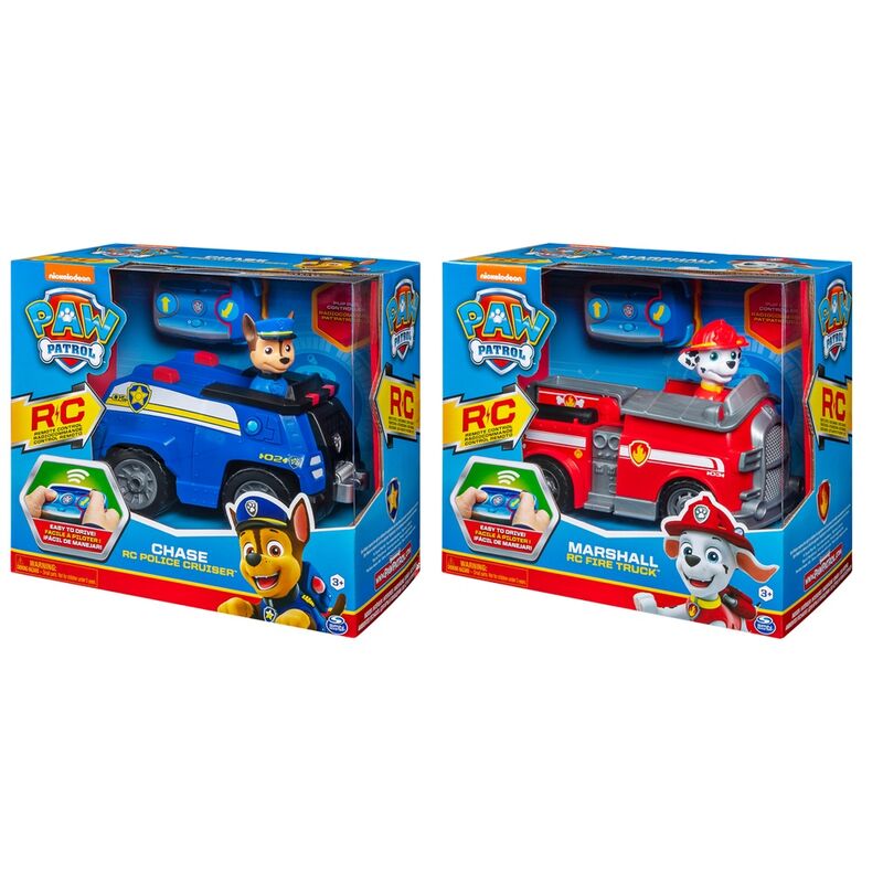 Vehiculo Radio Control Patrulla Canina Paw Patrol (surtido) - Frikibase.com