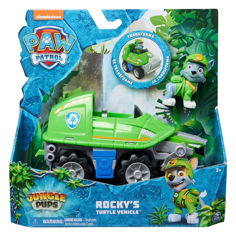 Vehiculo Rocky Jungle Pups Patrulla Canina Paw Patrol - Frikibase.com