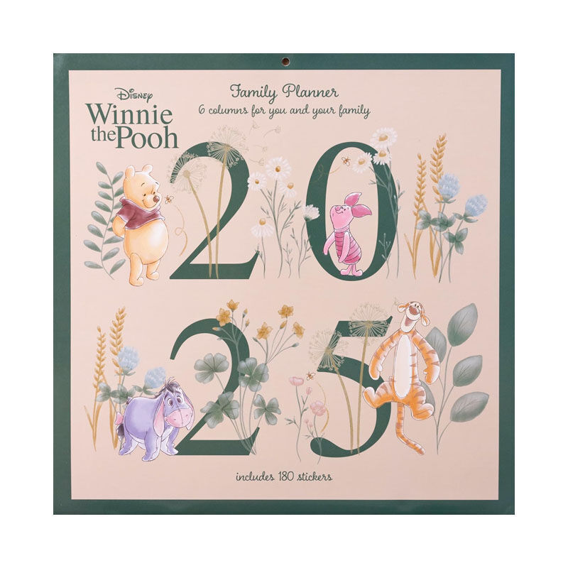 Calendario planificador familiar Winnie the Pooh Disney - Frikibase.com