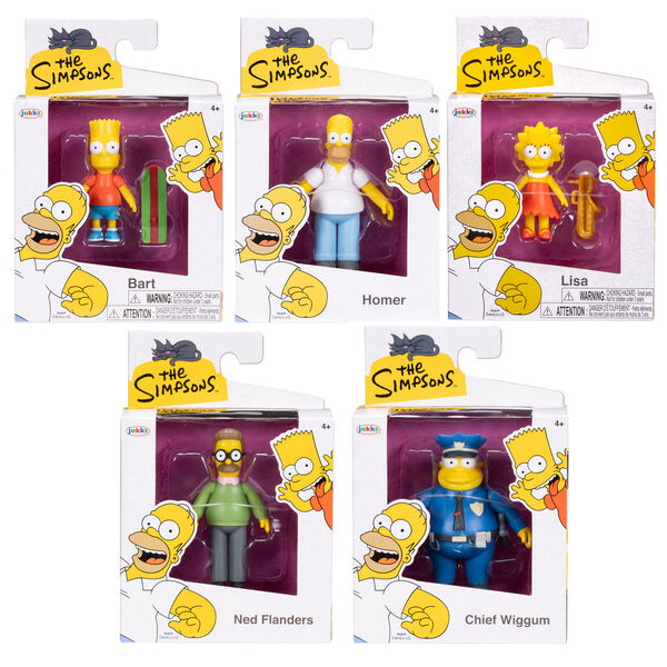 Figura wave 1 Los Simpsons 6cm surtido - Frikibase.com