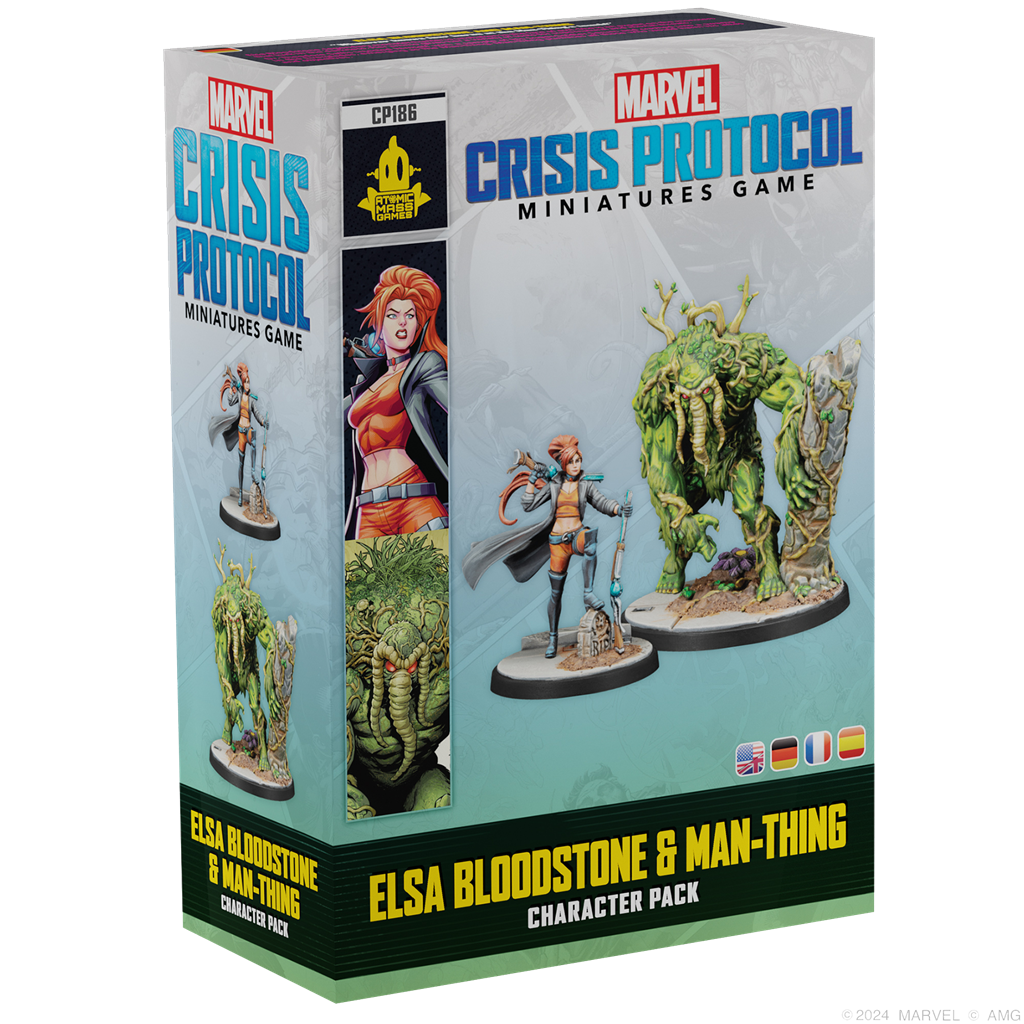 MCP: Elsa Bloodstone & Man-Thing - Juego de Miniaturas - Frikibase.com