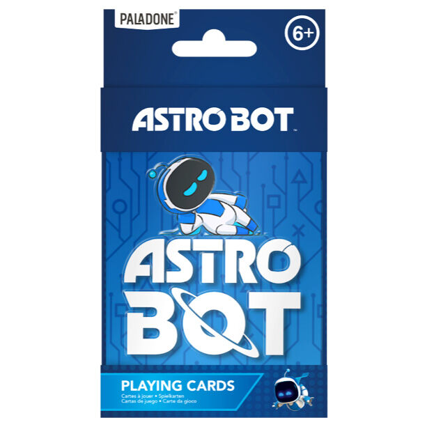 Baraja cartas lata Astro Bot - Frikibase.com