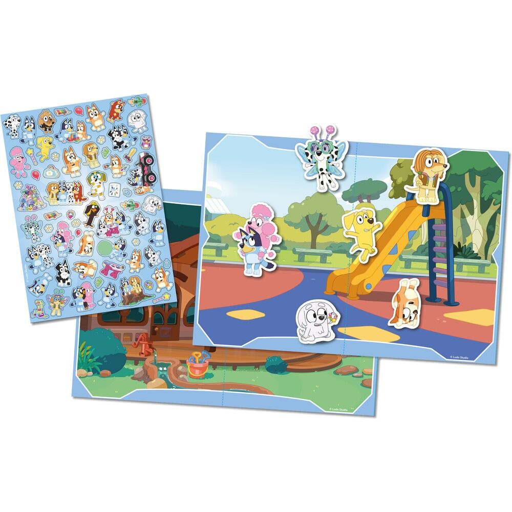 Cuaderno Crea tu escena Bluey - Frikibase.com