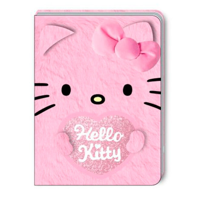 Cuaderno peluche Hello Kitty - Frikibase.com