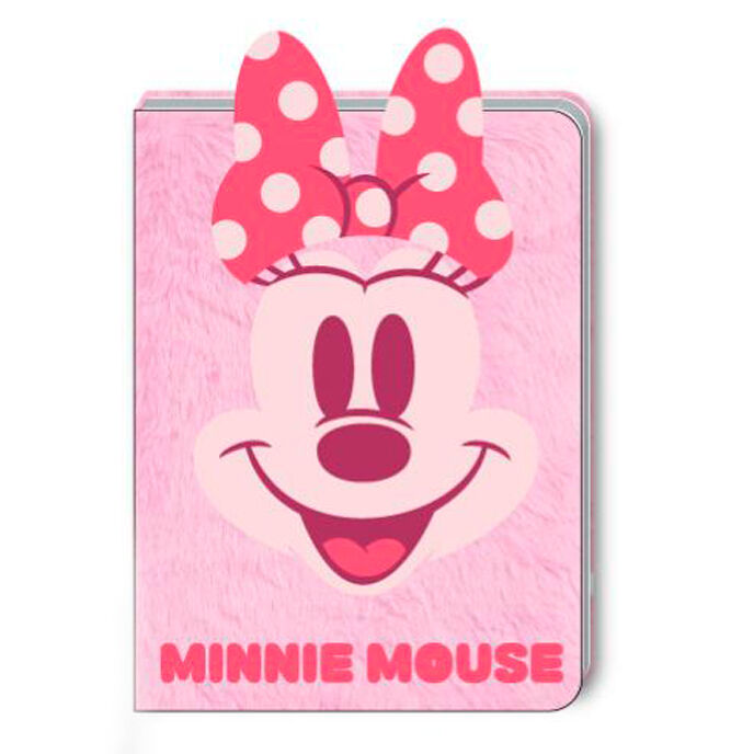 Cuaderno peluche Minnie Disney - Frikibase.com