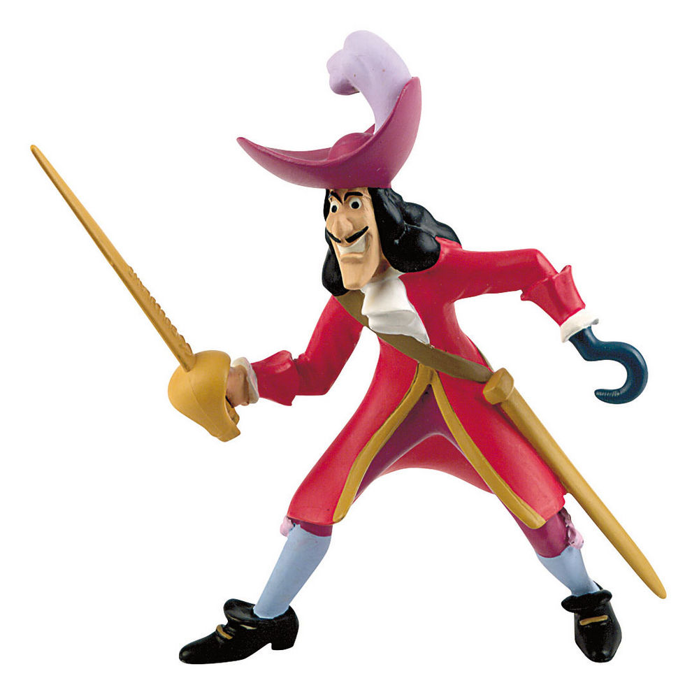 Figura Capitan Garfio Peter Pan Disney 10cm - Frikibase.com