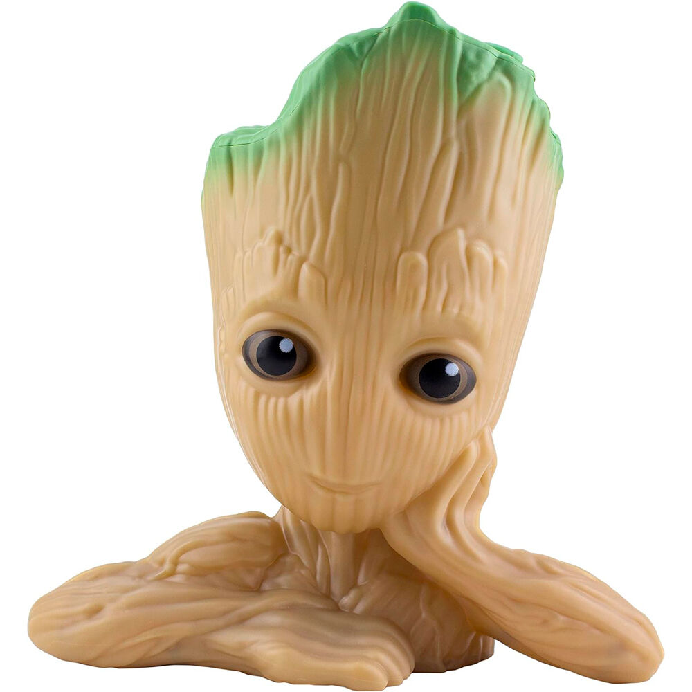 Lampara 3D Groot Guardianes de la Galaxia Marvel 22cm sonido - Frikibase.com