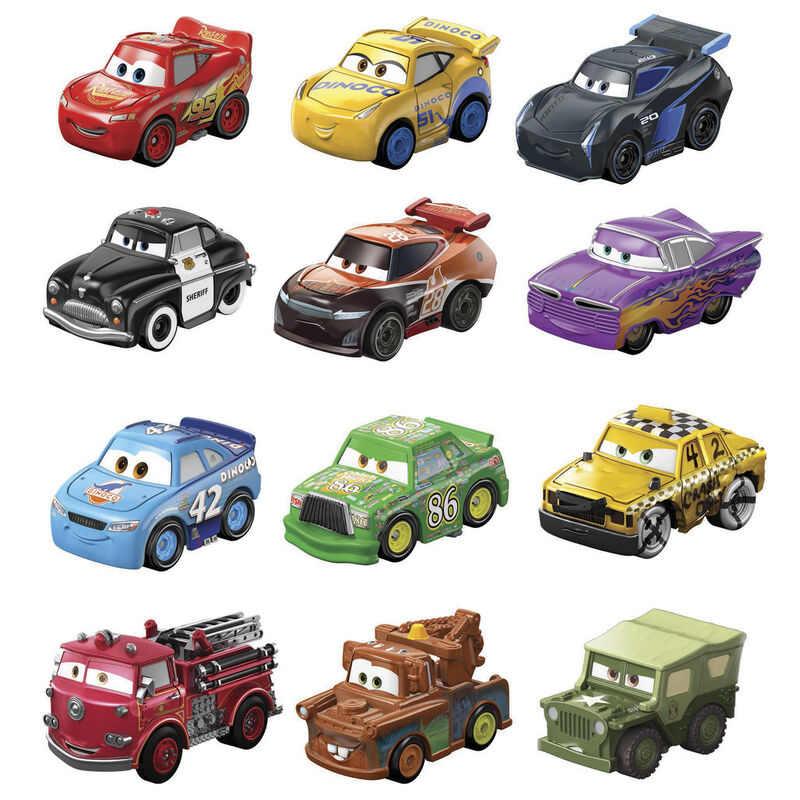 Mini coche Cars Disney Pixar (surtido) - Frikibase.com