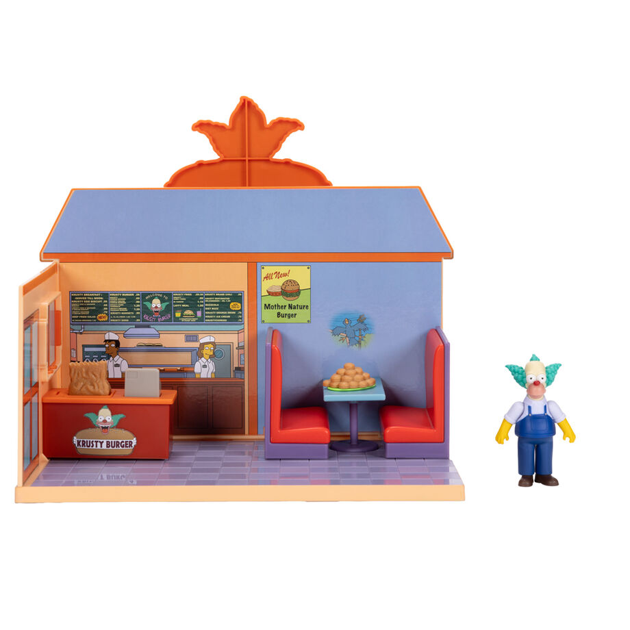 Playset Burger Krusty Los Simpsons - Frikibase.com