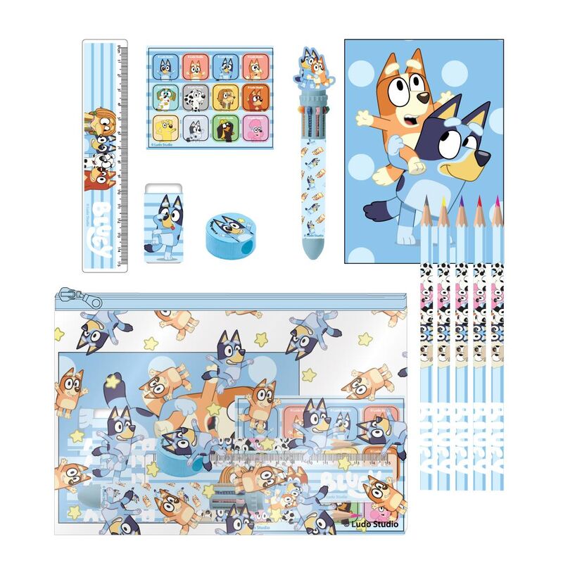 Set papeleria Bluey - Frikibase.com