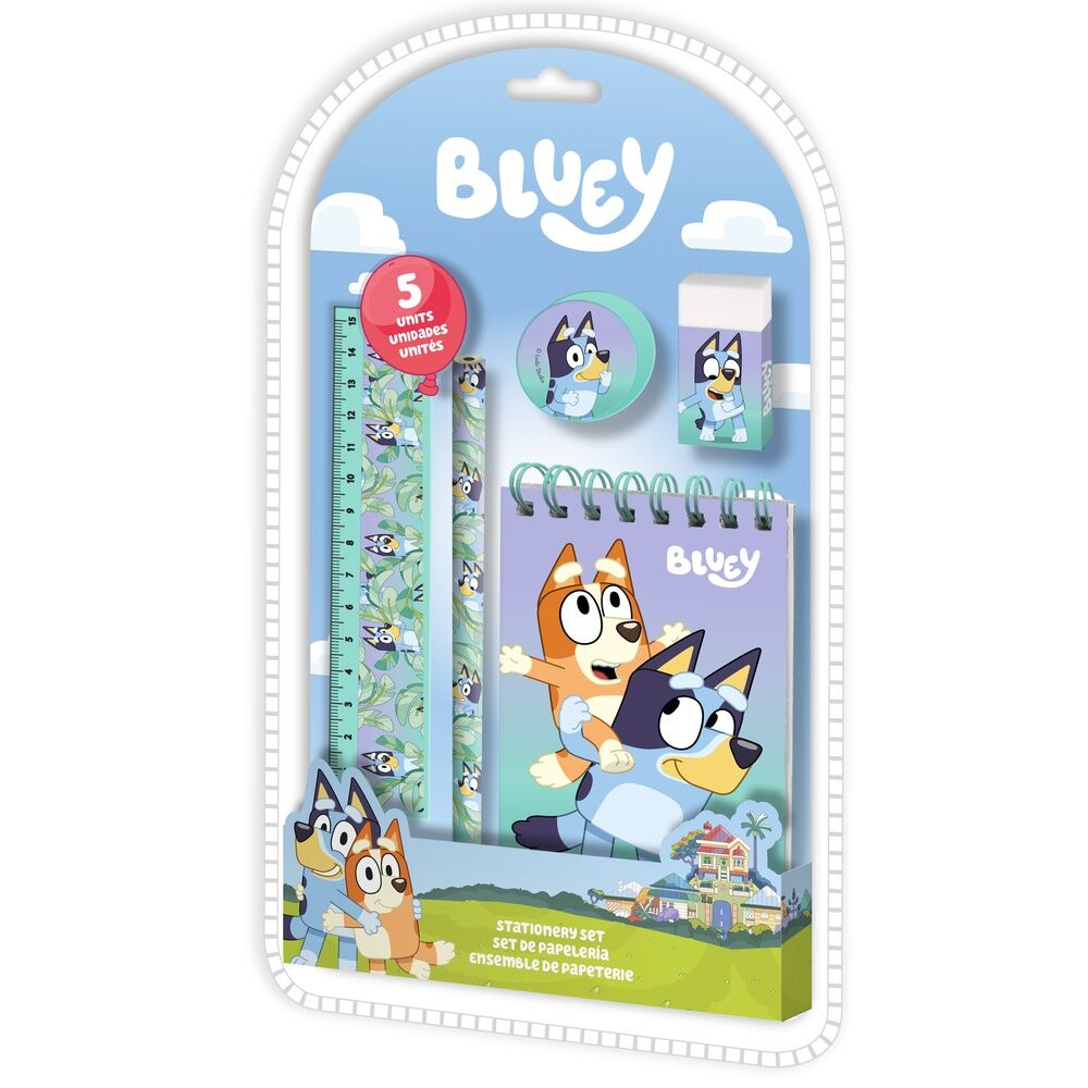 Set papeleria Bluey - Frikibase.com