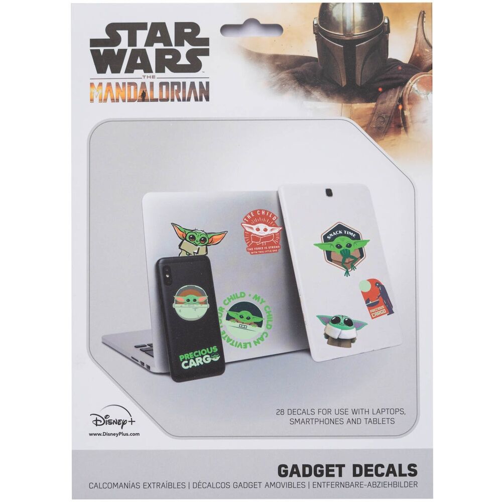 Set pegatinas reutilizables Mandalorian Star Wars - Frikibase.com