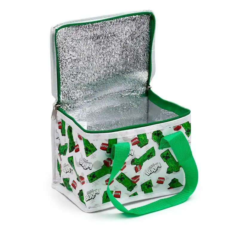 Bolsa refrigerante Creeper y TNT Minecraft
