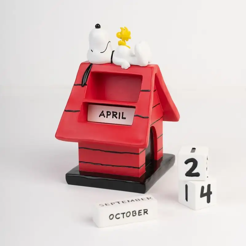 Calendario Perpetuo 3D Doghouse Snoopy