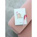 Cuaderno A5 premium + boligrafo proyector Purrfect Love Pusheen – imagen 5