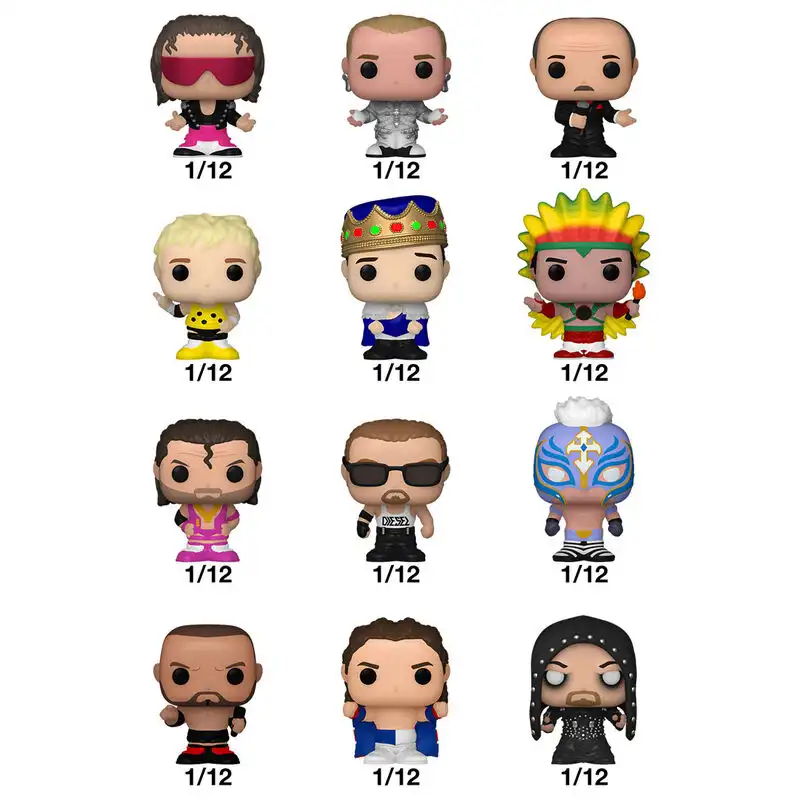 Figura Bitty POP WWE (pack)