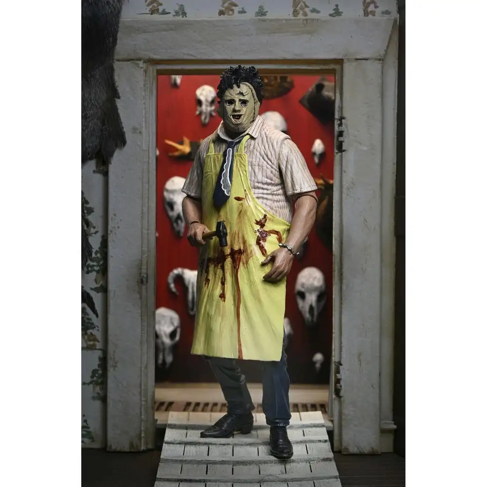 Figura Leatherface 50th Anniversary La matanza de Texas 18cm