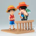 Figura Monkey D Luffy & Portgas D Ace World Collectable Log Stories One Piece 8cm – imagen 3