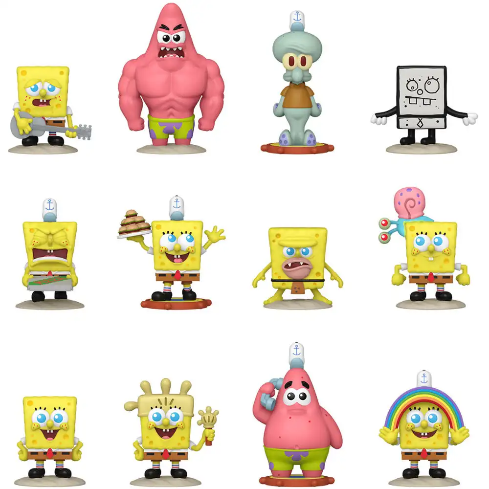 Figura Mystery Mini Bob Esponja (pack)