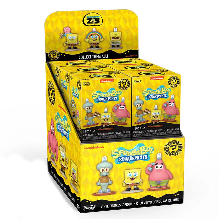 Figura Mystery Mini Bob Esponja (pack)