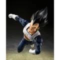 Figura S.H Figuarts Vegeta Old Vattle Clothes Dragon Ball Z 14cm – imagen 5