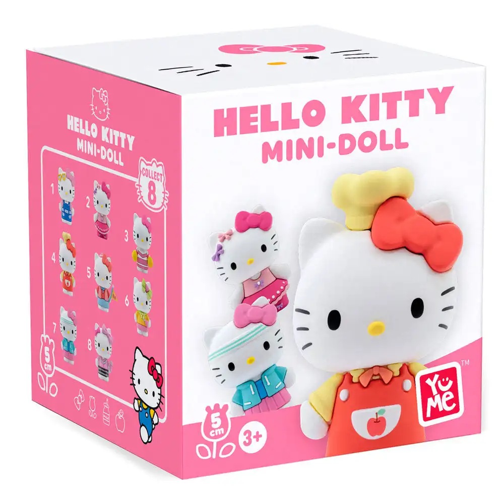 Figura sorpresa Hello Kitty 5cm (pack)