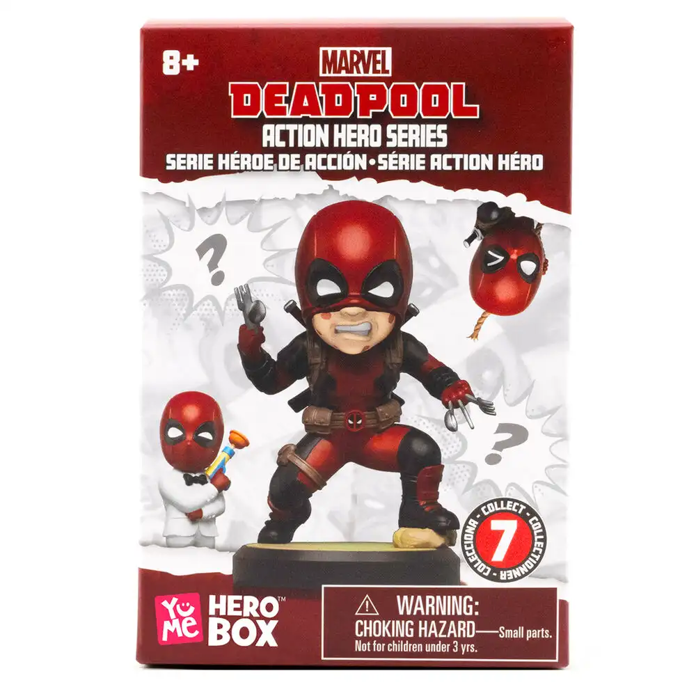 Figura sorpresa Hero Box Deadpool Marvel (pack)