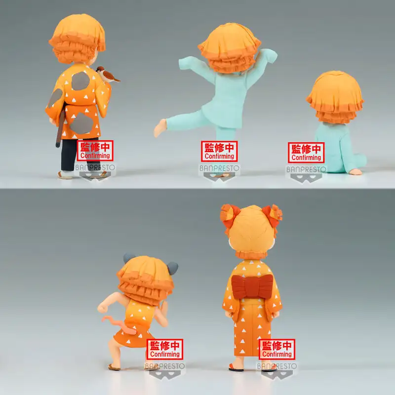 Figura Zenitsu Agatsuma World Collectable Demon Slayer Kimetsu No Yaiba 7cm (pack)