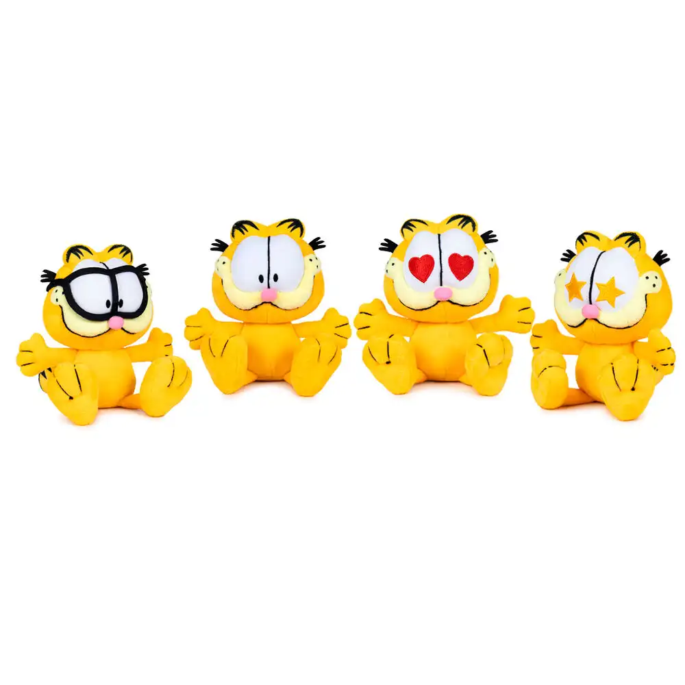 Peluche cute emoji Garfield 20cm (pack)