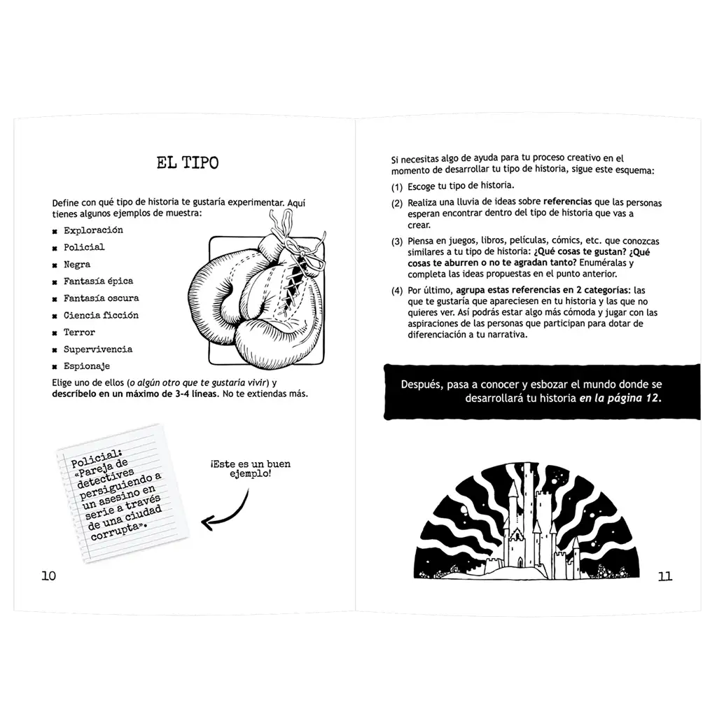 Pequeño kit de diseño narrativo