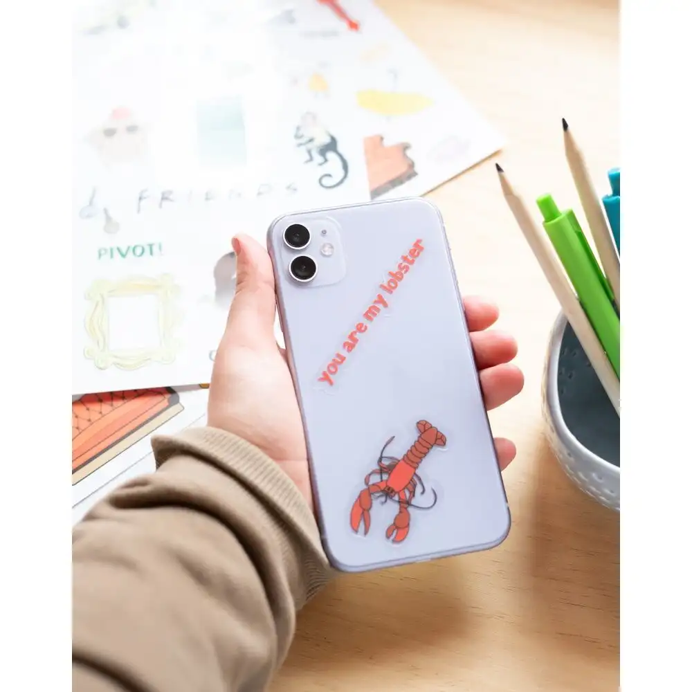 Set pegatinas reutilizables Friends