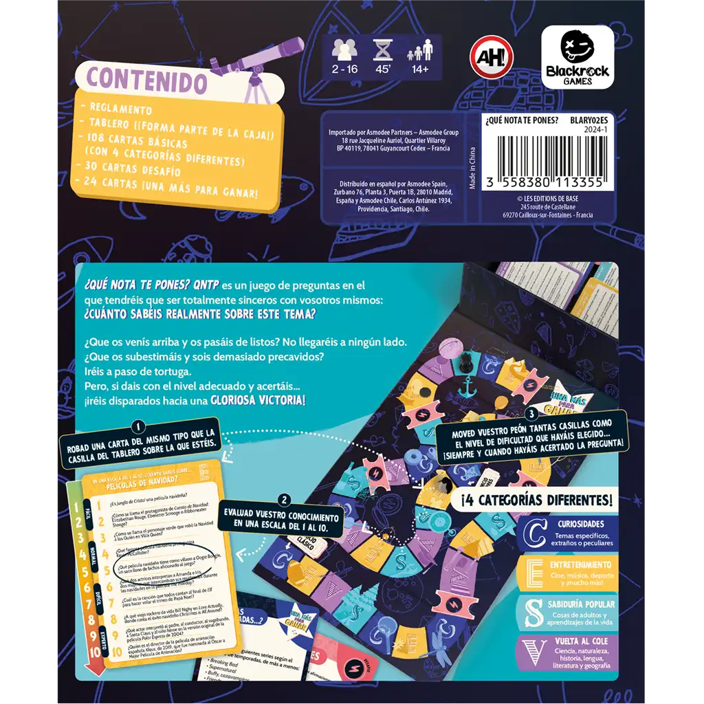 ¿Qué nota te pones?