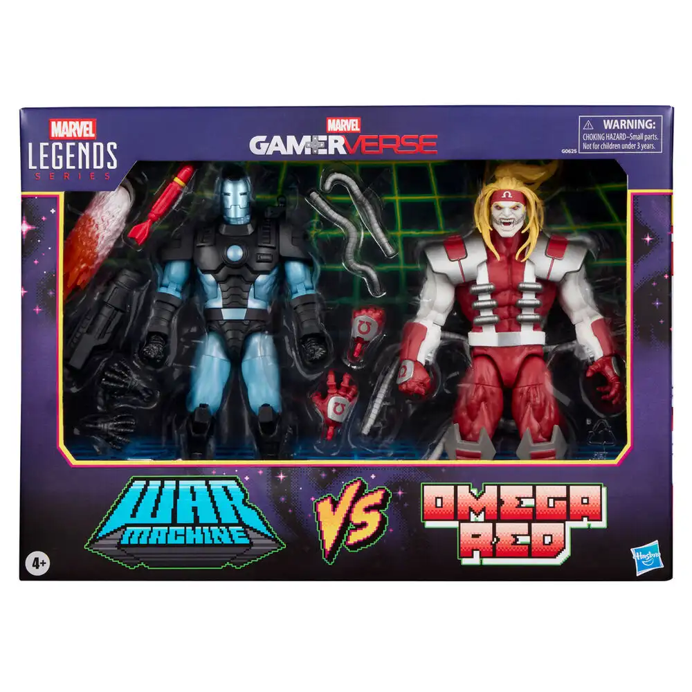 Blister 2 figuras Marvel's War Machine vs Marvel's Omega Red Gamerverse Marvel Legends Series 15cm - Frikibase.com