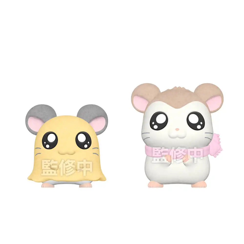 Figura Hamtaro Flocked Doll 4cm (pack)