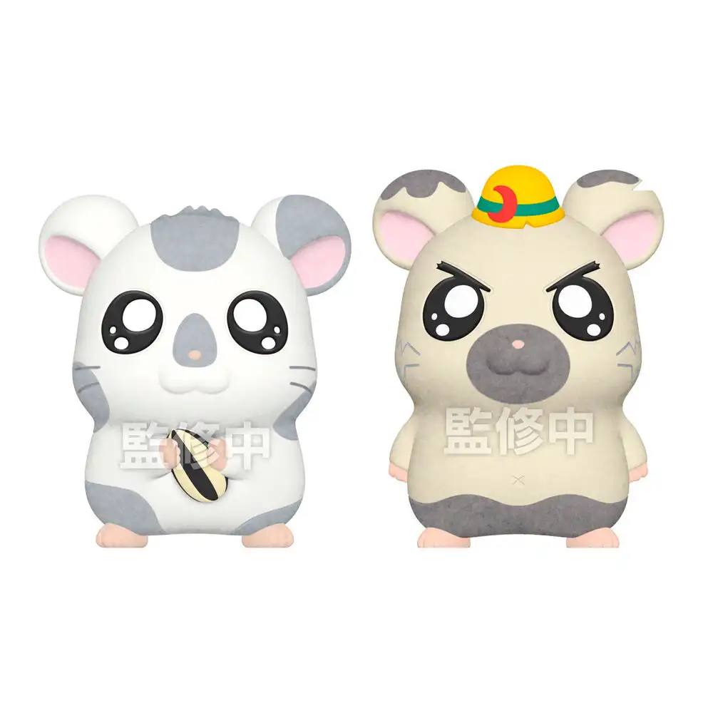 Figura Hamtaro Flocked Doll 4cm (pack)