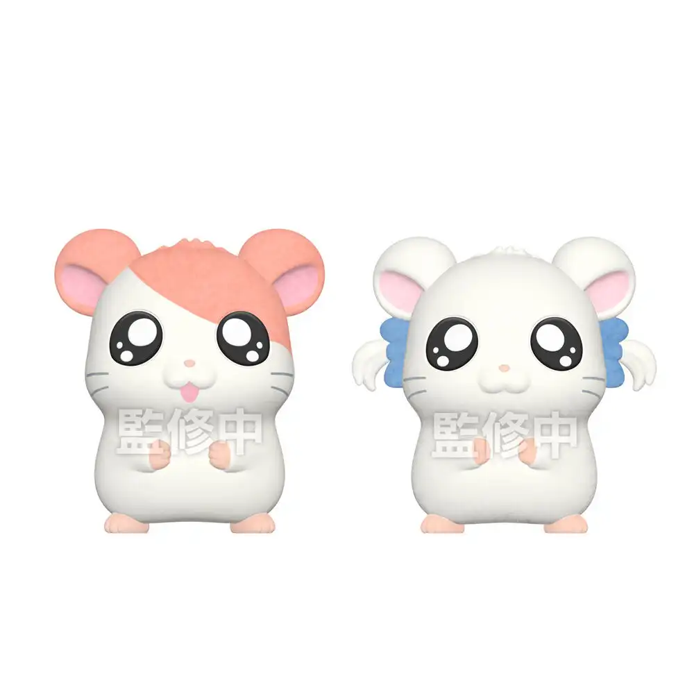Figura Hamtaro Flocked Doll 4cm (pack)