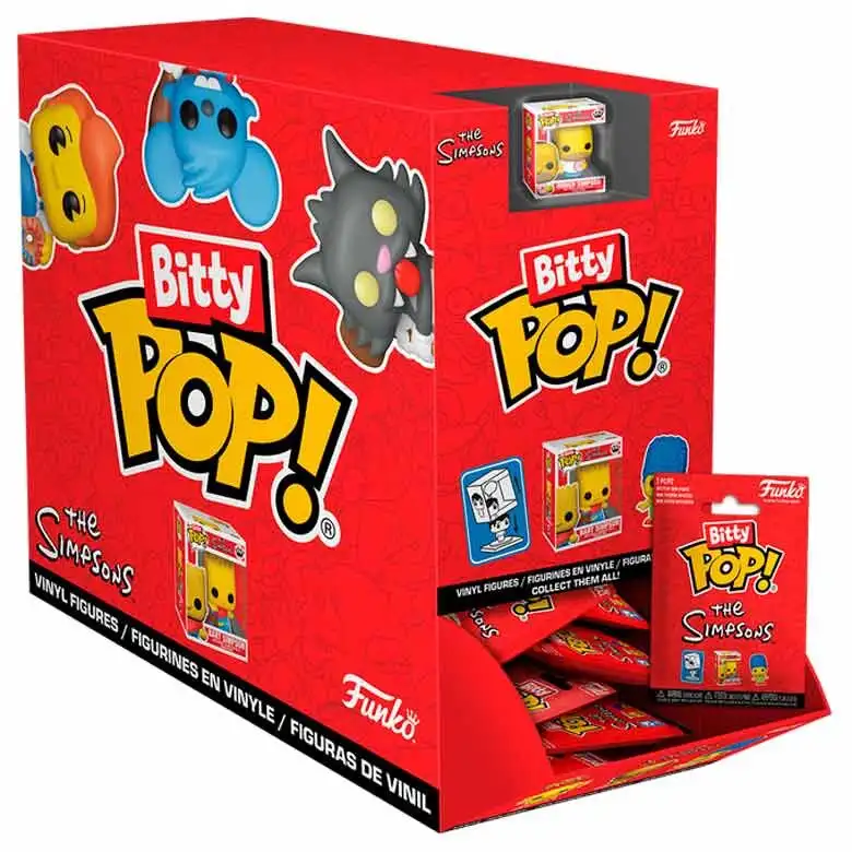Figura Mystery Bitty POP Los Simpsons (pack)
