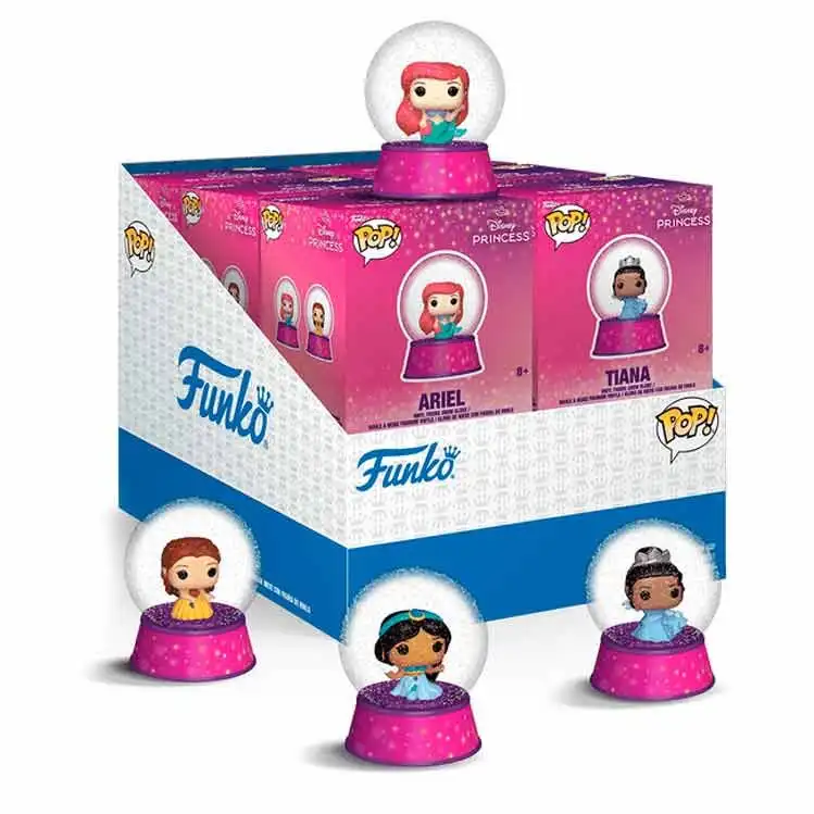 Figura Mystery Mini Bola de Nieve Princesas Disney (pack)