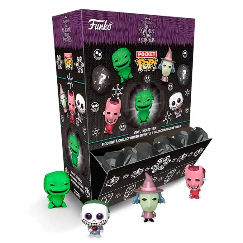 Figura Mystery Mini Pesadilla Antes de Navidad Disney (pack) - Frikibase.com