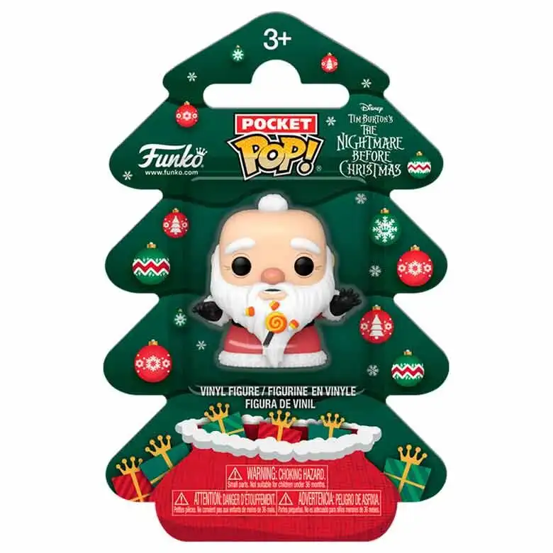 Figura Pocket POP Disney Pesadilla Antes de Navidad Sandy Claws - Frikibase.com