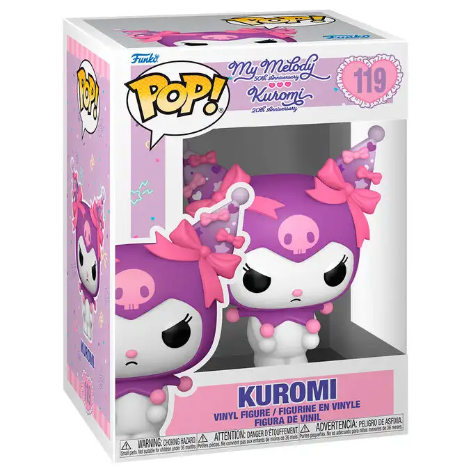 Figura POP Hello Kitty 20th Anniversary Kuromi Grumpy - Frikibase.com