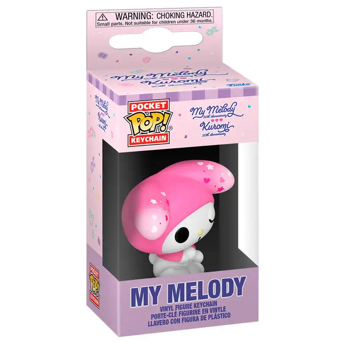 Llavero Pocket POP Hello Kitty 50th Anniversary My Melody - Frikibase.com