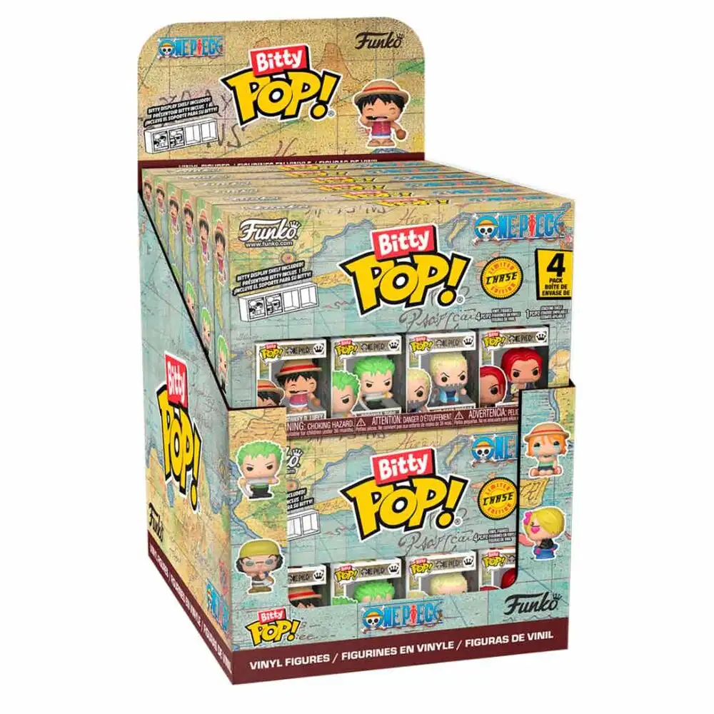 Blister 4 figuras Bitty POP One Piece (pack) - Frikibase.com