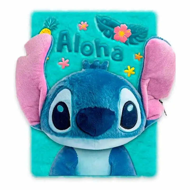 Diario secreto peluche 3D Stitch Disney - Frikibase.com