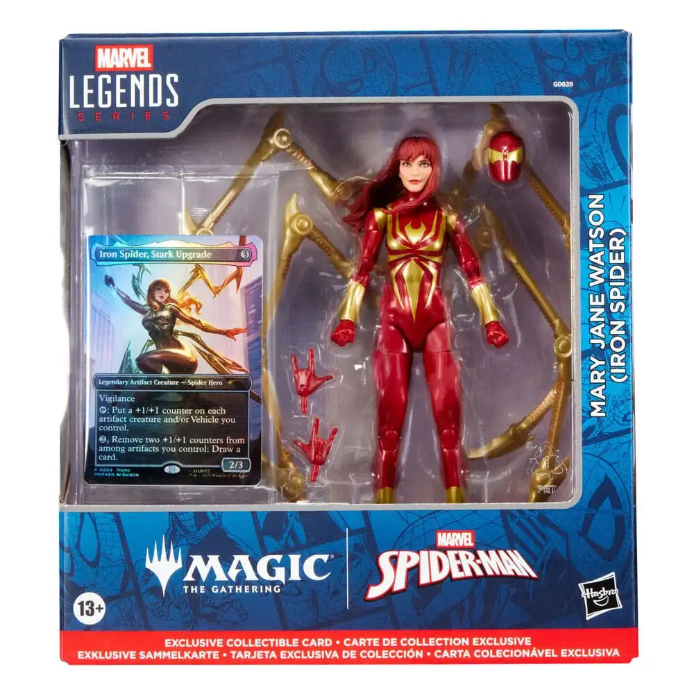 Figura Mary Jane Watson Iron Spider Magic The Gathering Spider-Man Marvel 15cm - Frikibase.com