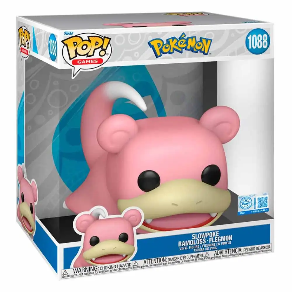 Figura POP Jumbo Pokemon Slowpoke Exclusivo 25cm - Frikibase.com
