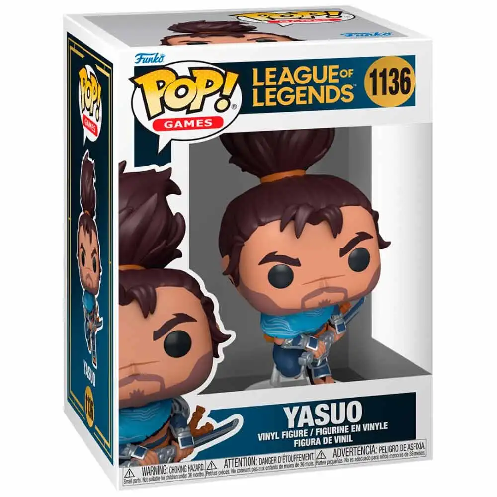 Figura POP League of Legends Yasuo - Frikibase.com
