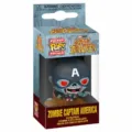 Llavero Pocket POP Marvel Zombies Zombie Capitan America – imagen 2